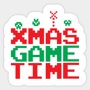 XMAS GAME TIME Sticker